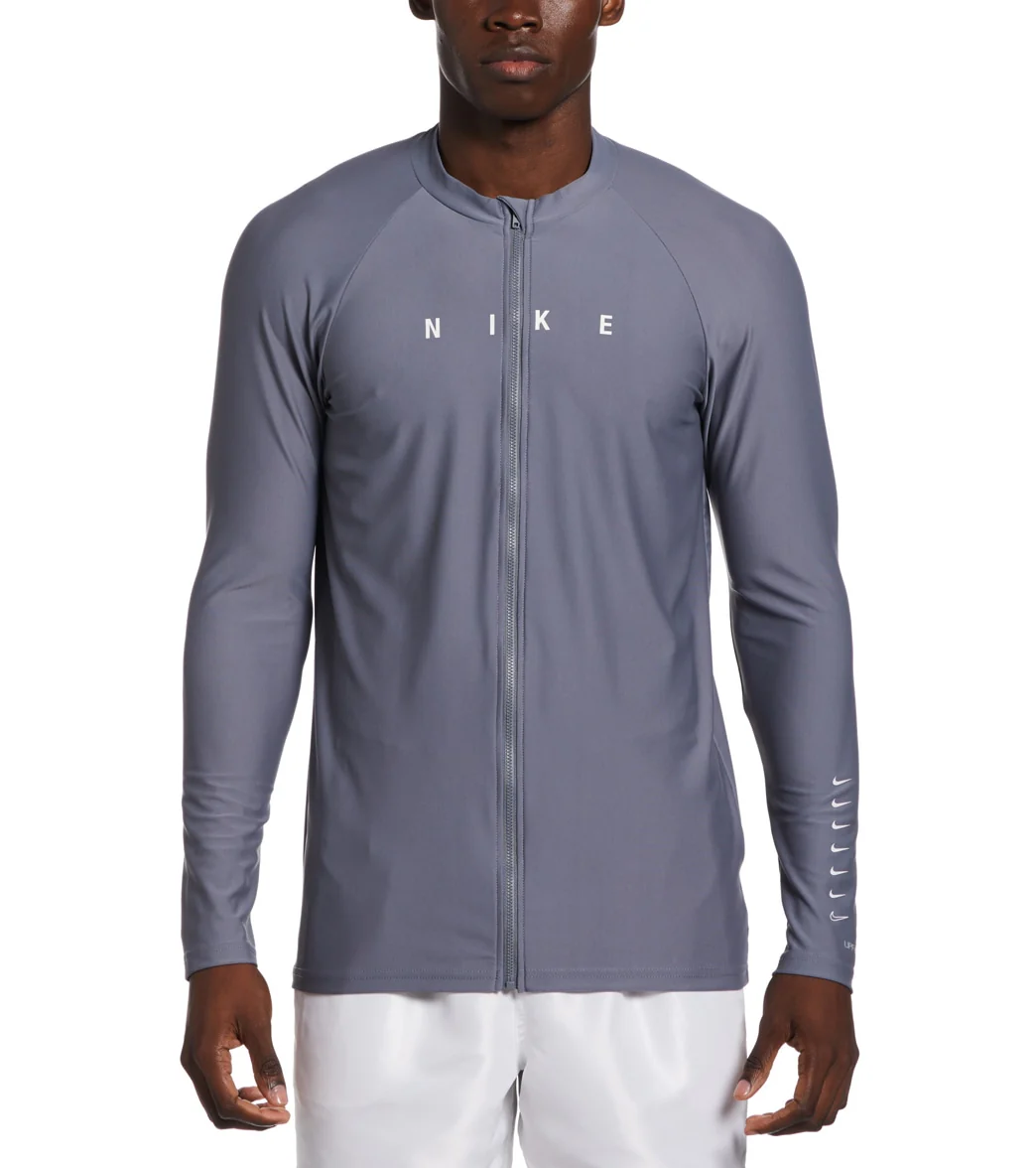 Nike Men's Hydro UV Dri Fit Long Sleeve Zip Top - Image 6