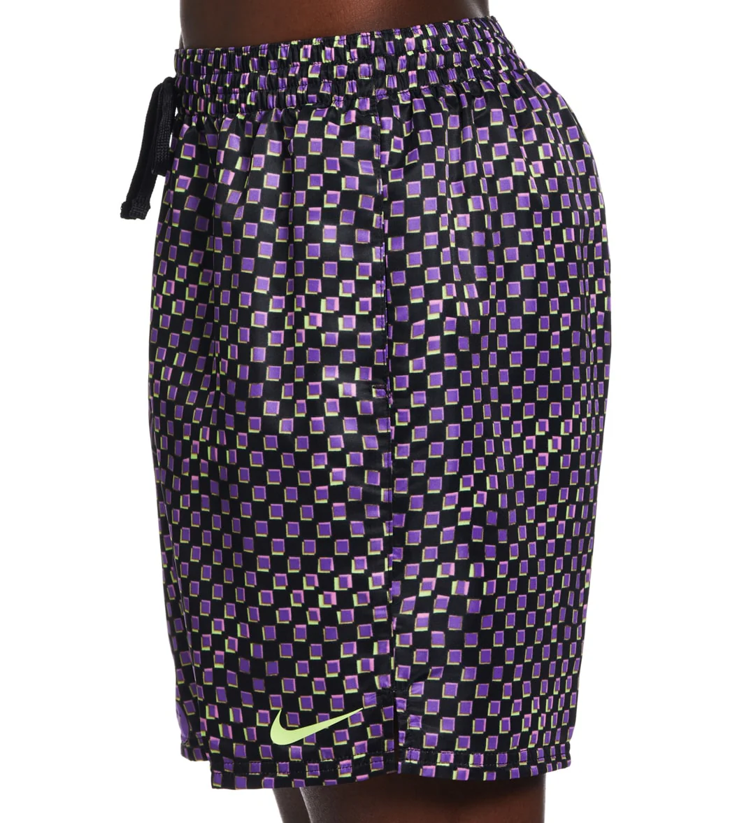 Nike Men's Smiles Check Swim Trunks - Image 5