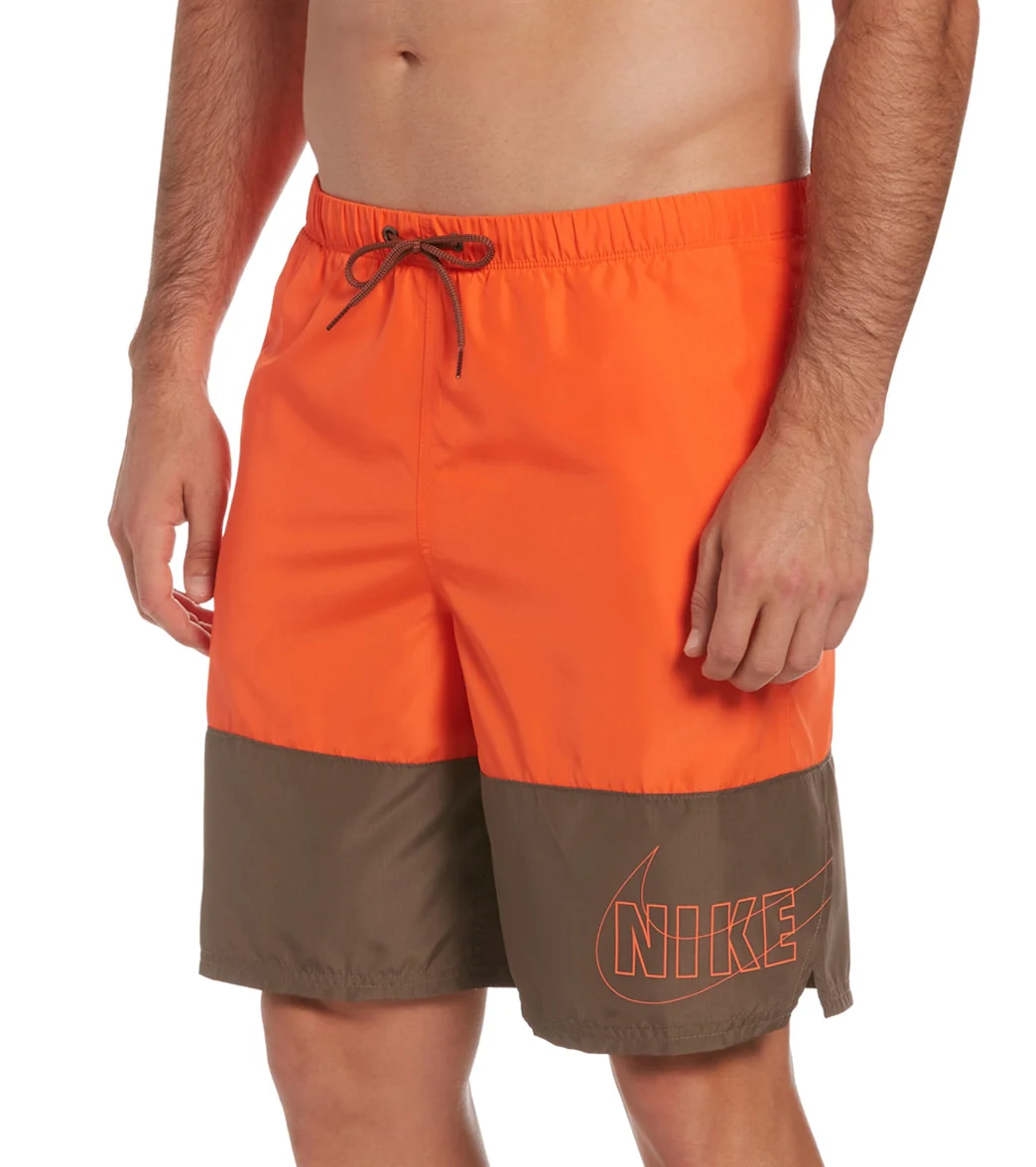 Nike Men's Split Packable 20" Swim Trunks