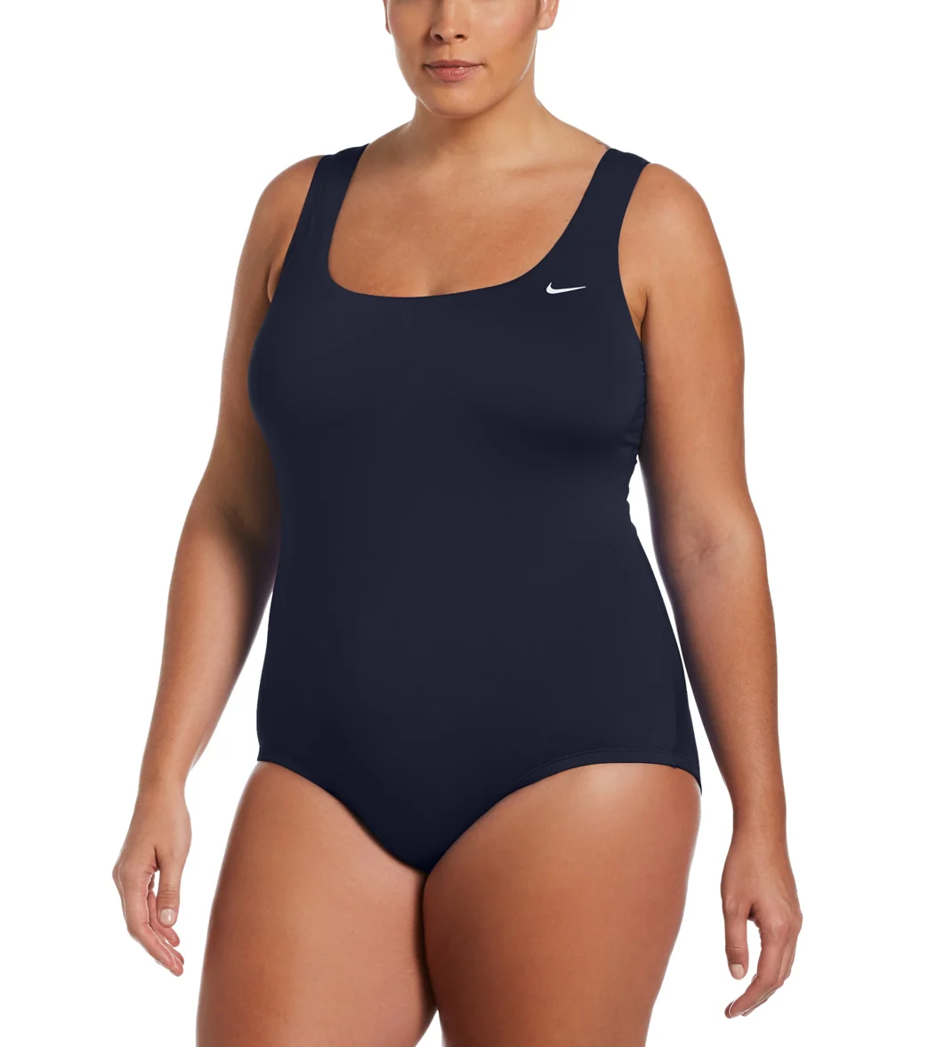 Nike Plus Size Chlorine Resistant Essential One Piece Swimsuit - Image 18