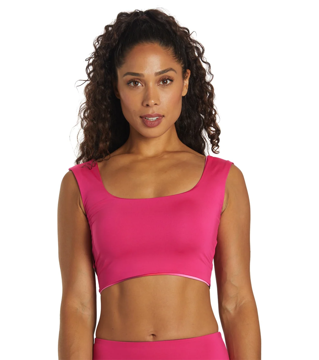 Nike Women's Aurora Reversible Crop Bikini Top - Image 2