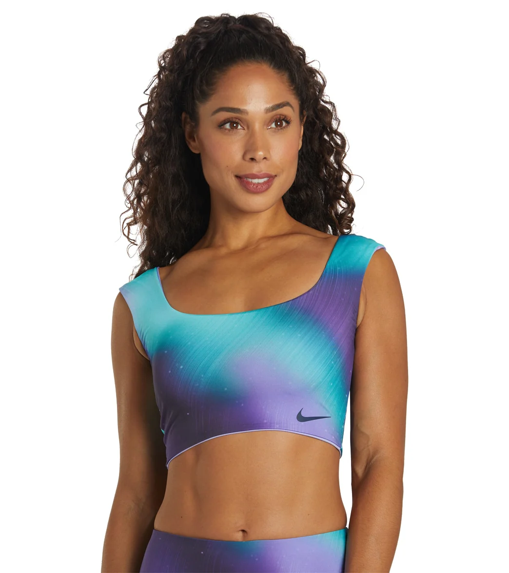 Nike Women's Aurora Reversible Crop Bikini Top - Image 8