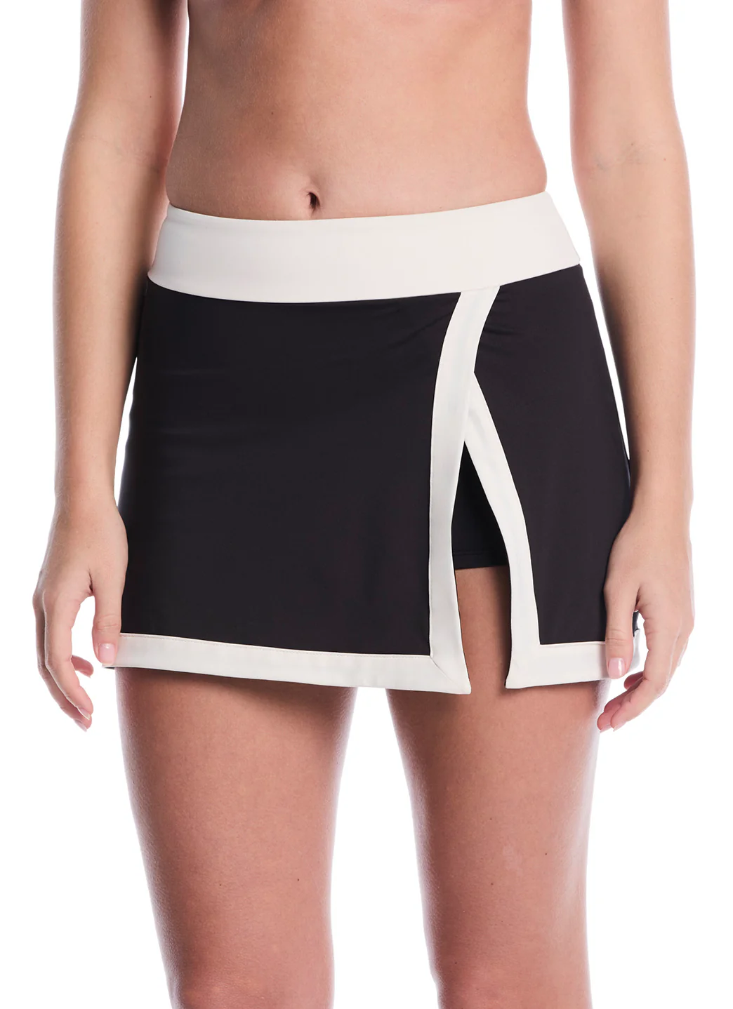 Nike Women's Bold Color Block Swim Skirt - Image 3