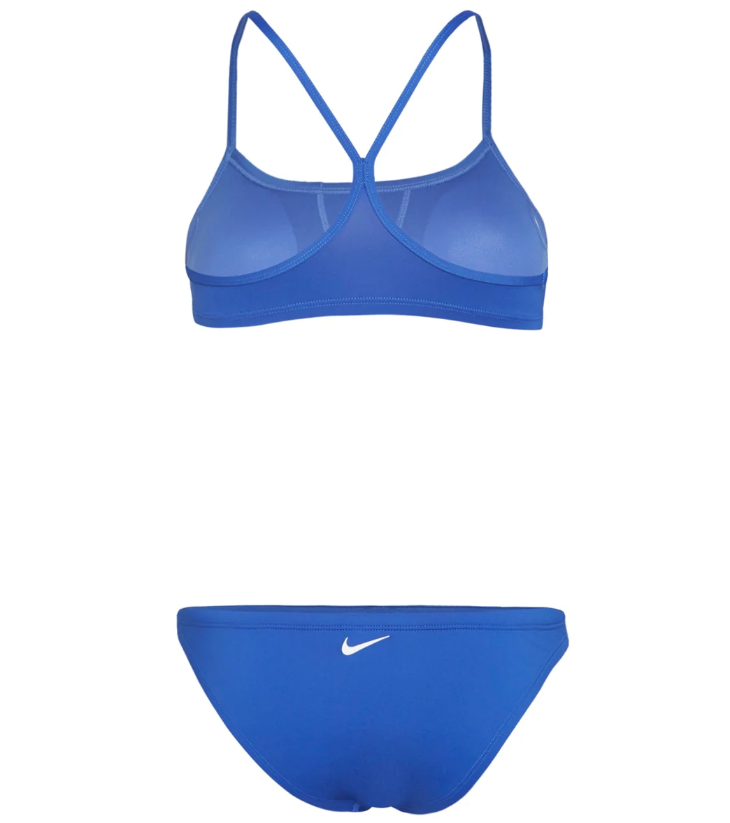 Nike Women's Chlorine Resistant Essential Racerback Bikini Set - Image 25