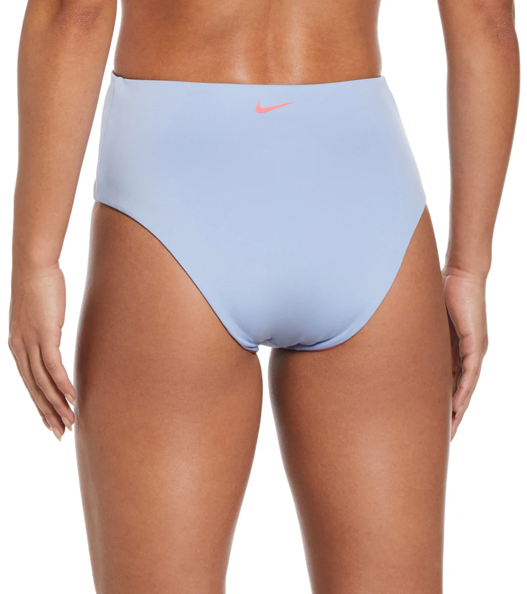 Nike Women's Colorblock Reversible High Waist Bikini Bottom - Image 3