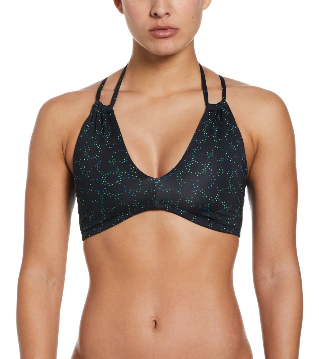 Nike Women's Dots High Neck Bikini Top - Image 11
