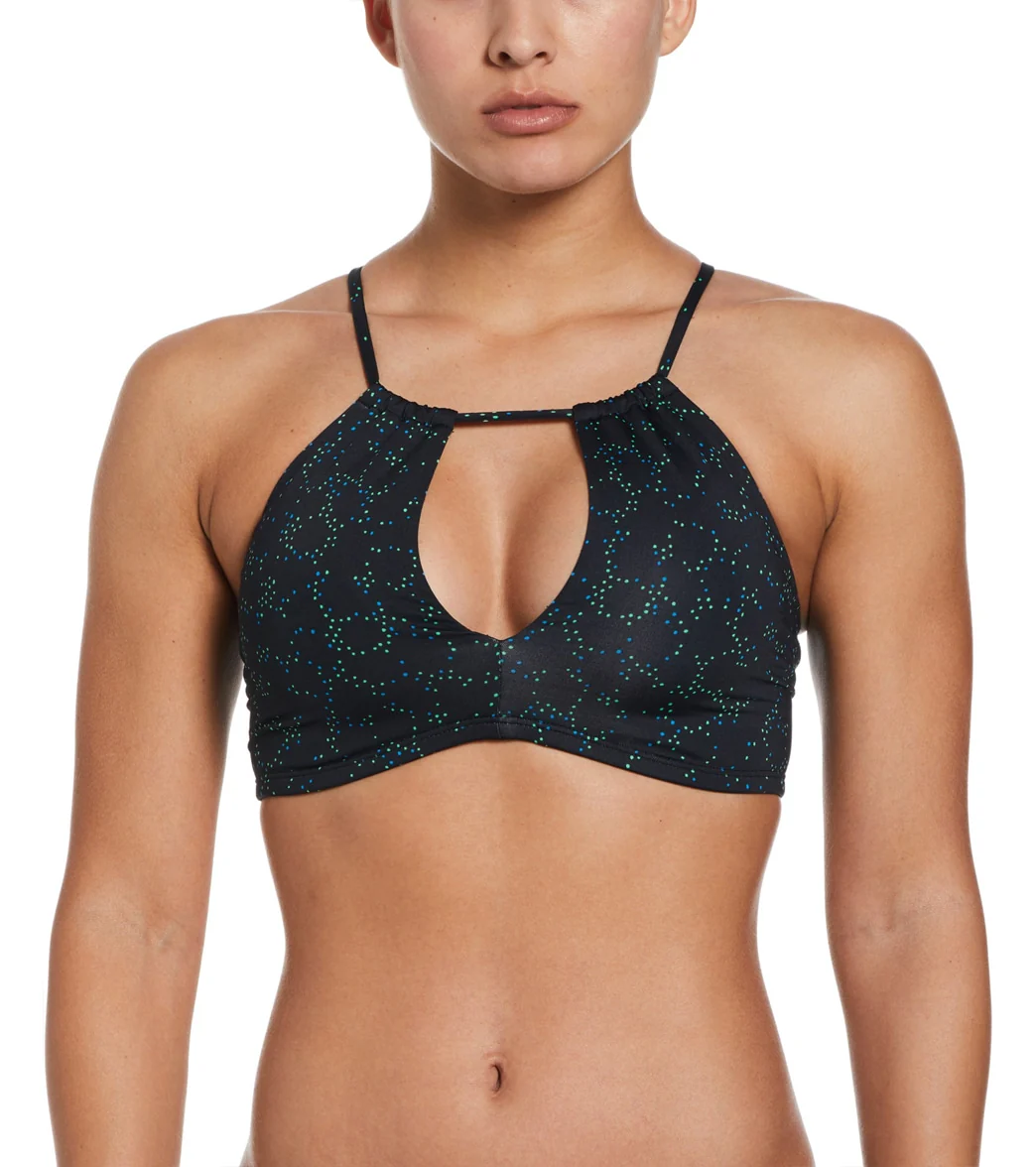 Nike Women's Dots High Neck Bikini Top - Image 14