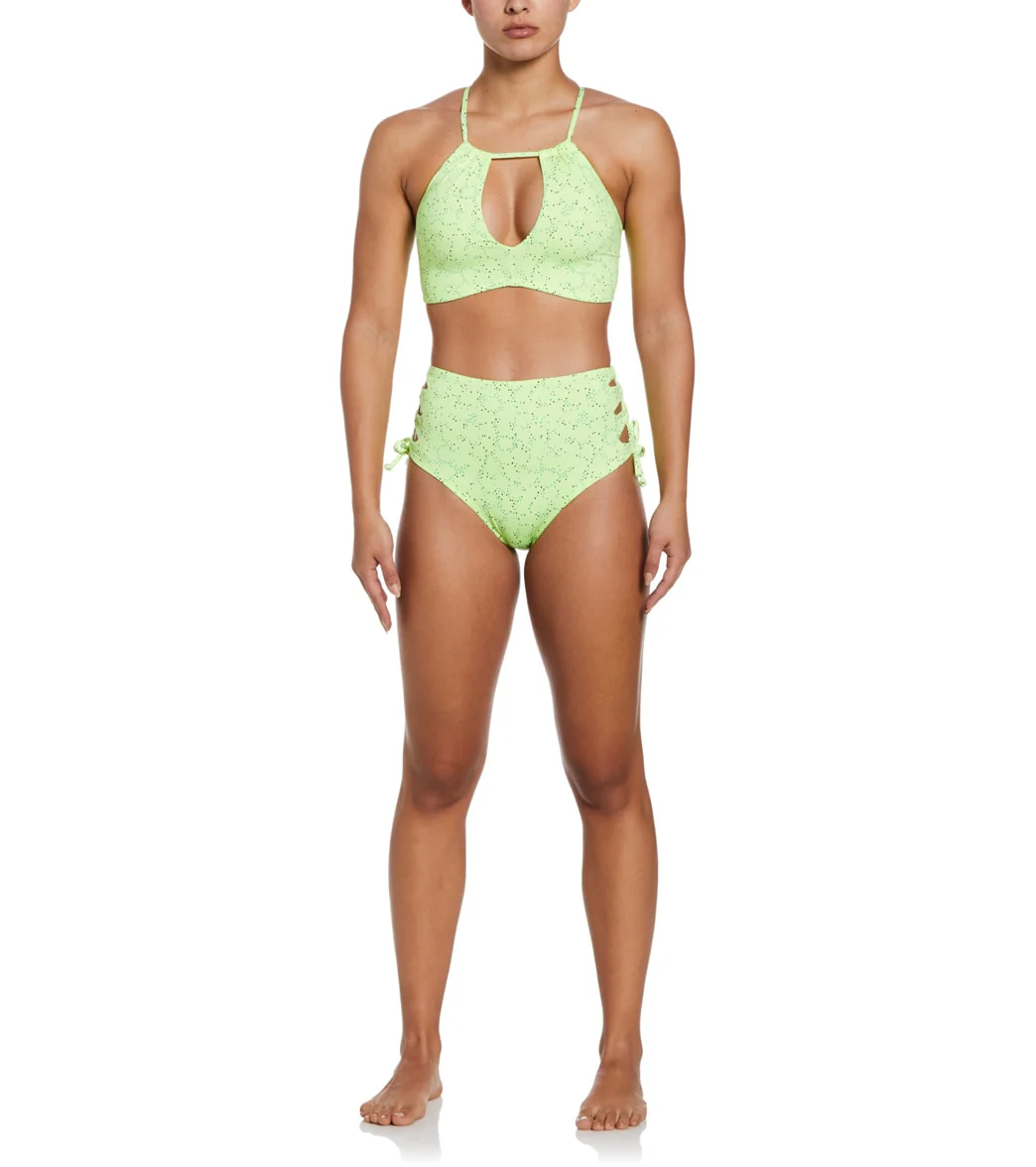 Nike Women's Dots High Neck Bikini Top - Image 3