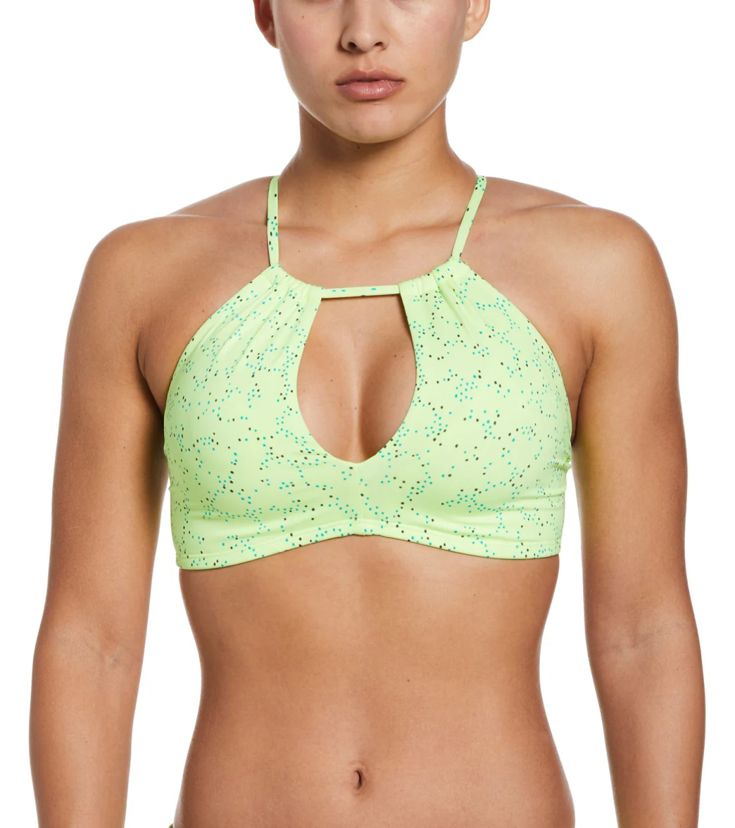 Nike Women's Dots High Neck Bikini Top - Image 7