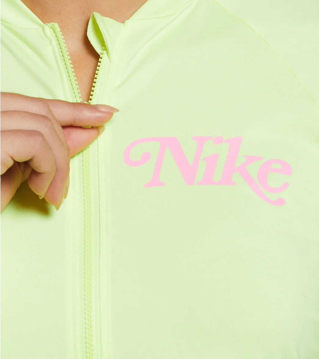 Nike Women's Essential Logo Long Sleeve Zip Cover Up - Image 28
