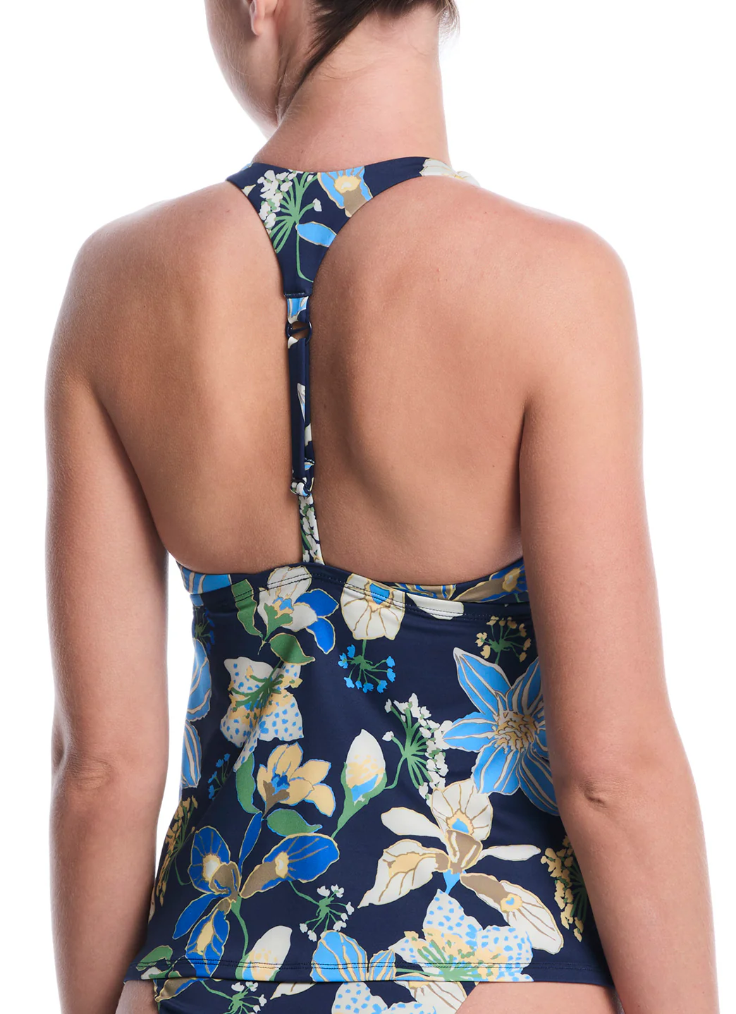 Nike Women's Hot House Floral Square Neck Tankini Top - Image 8