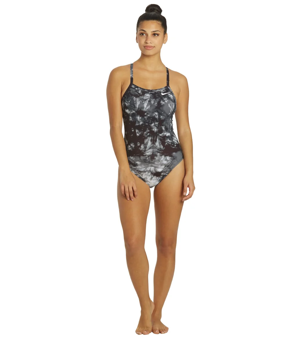 Nike Women's Hydrastrong Tie Dye Crossback One Piece Swimsuit - Image 17