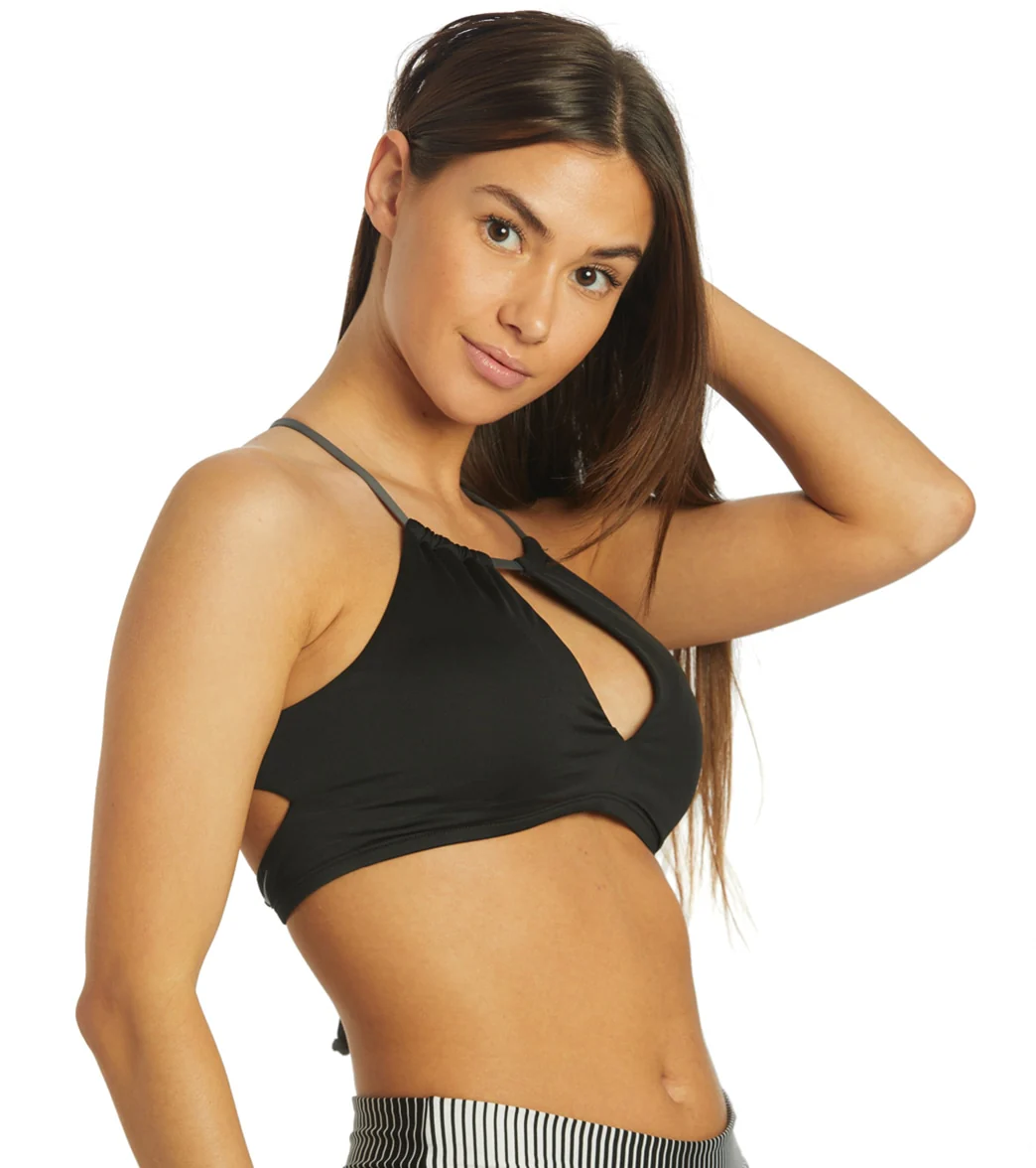 Nike Women's Solid Lace-Up High Neck Bikini Top - Image 10