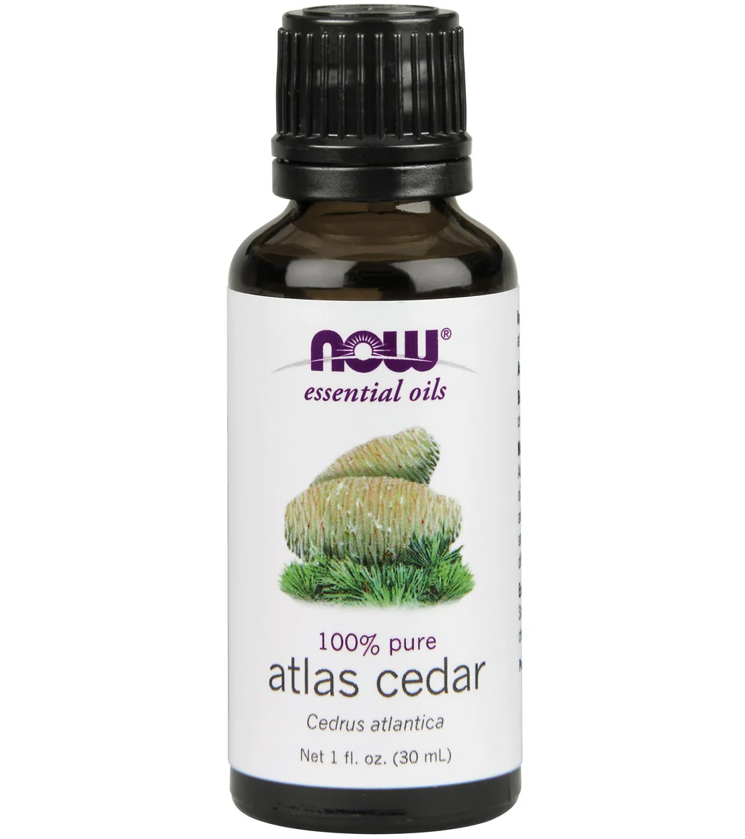 NOW 100% Pure Atlas Cedar Oil 1 oz