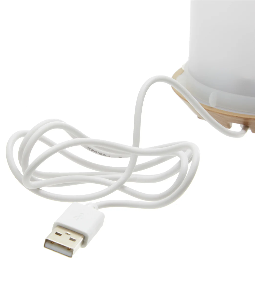 NOW Ultrasonic Glass Swirl USB Essential Oil Diffuser - Image 4