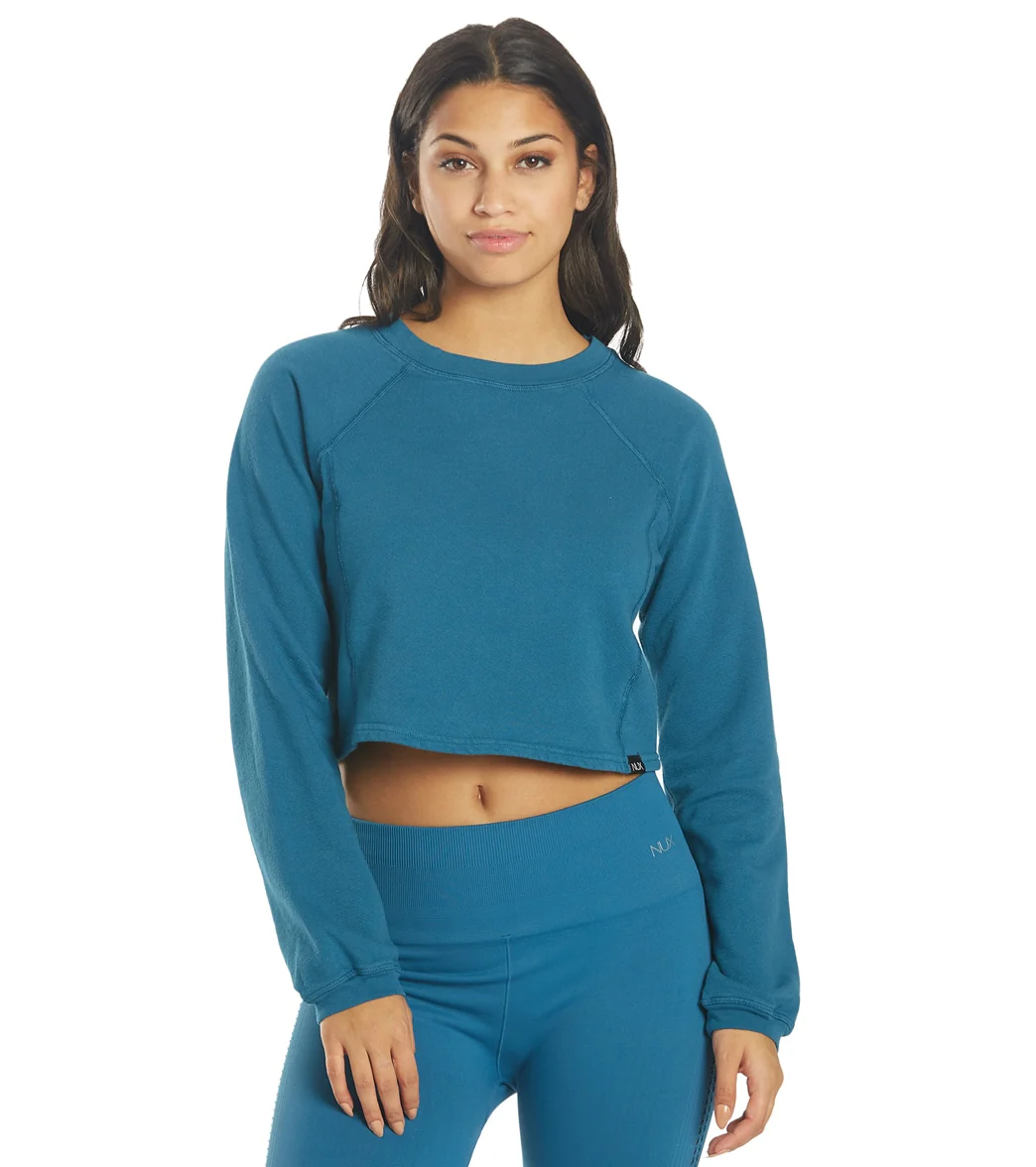 NUX Don't Stop Organic Crop Pullover - Image 32