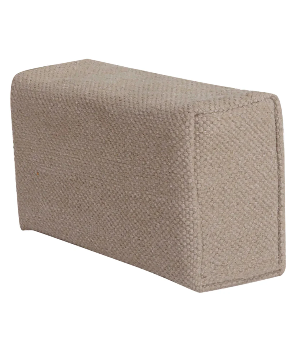 Oko Living Organic Cotton Cork Filled 4" Yoga Block - Image 7