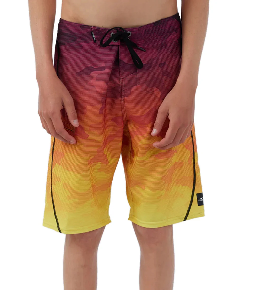 O'Neill Boys' 18" Hyperfreak S Seam Fade Board Shorts (Big Kid) - Image 6