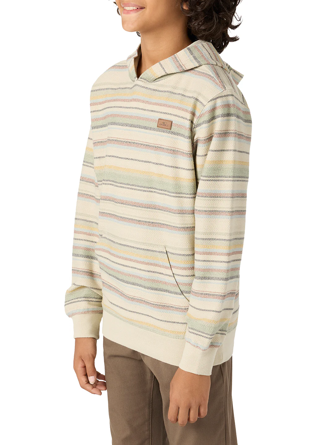 O'Neill Boys' Bavaro Stripe Pullover Hoodie (Big Kid) - Image 3