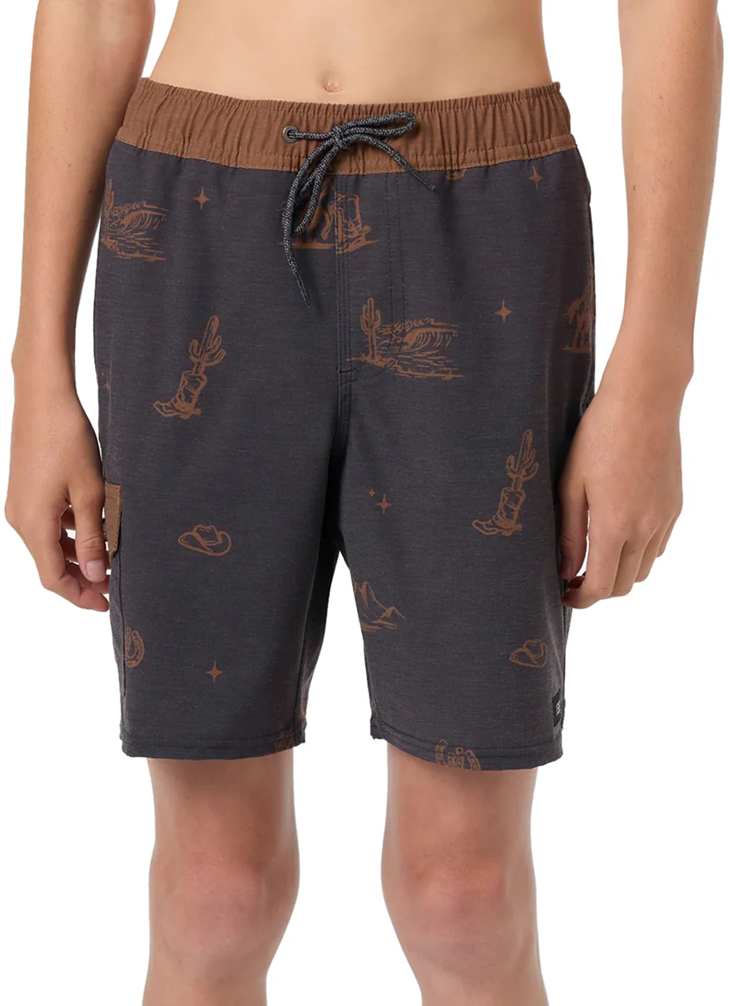 O'Neill Boys' Hermosa Phantom Retro 16" Elacstic Waist Swim Trunk (Big Kid) - Image 3