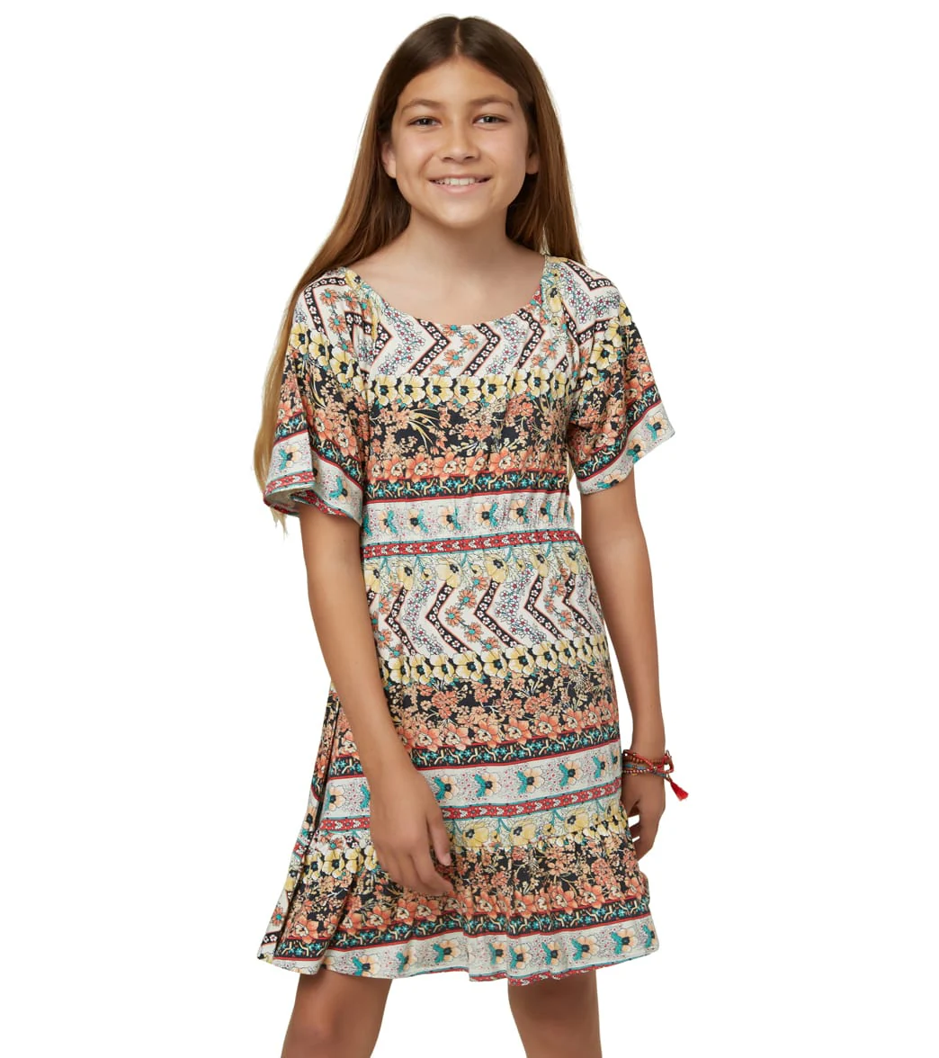 O'Neill Girls' Betsie Cap Sleeve Dress - Image 6