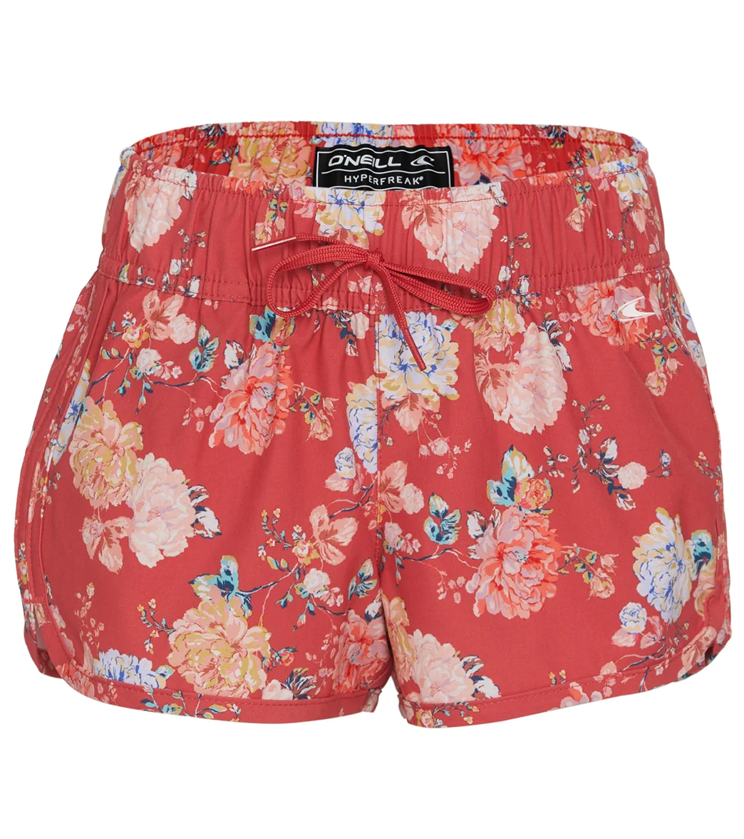 O'Neill Girls' Lane Printed Stretch 2" Board Shorts (Big Kid) - Image 4