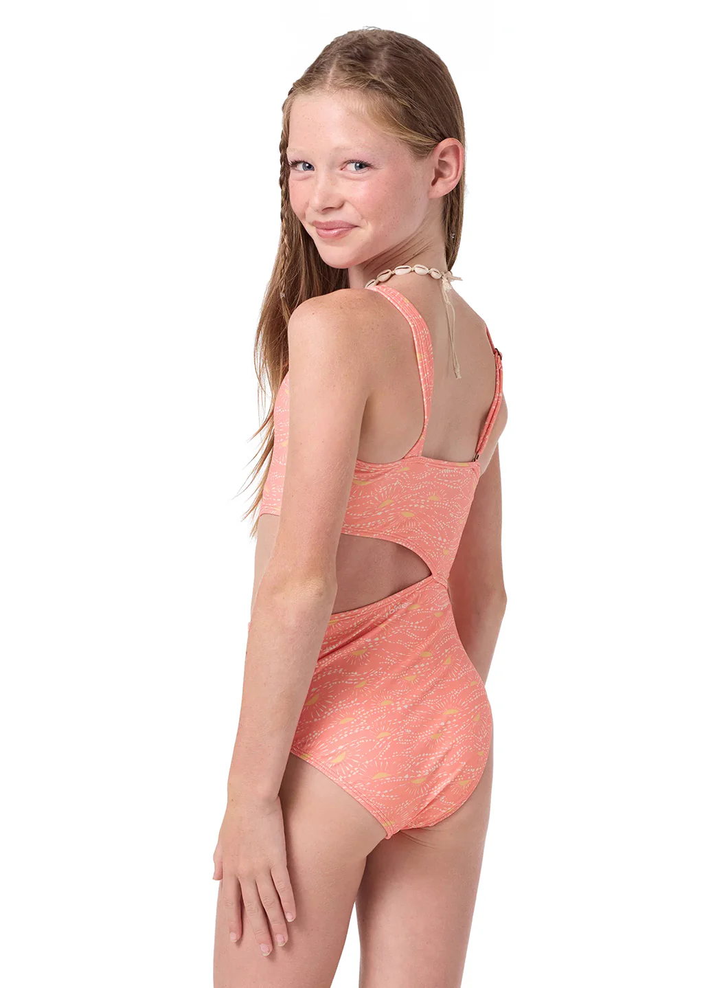 O'Neill Girls' Sunshine Asymmetric One Piece Swimsut (Big Kid) - Image 5