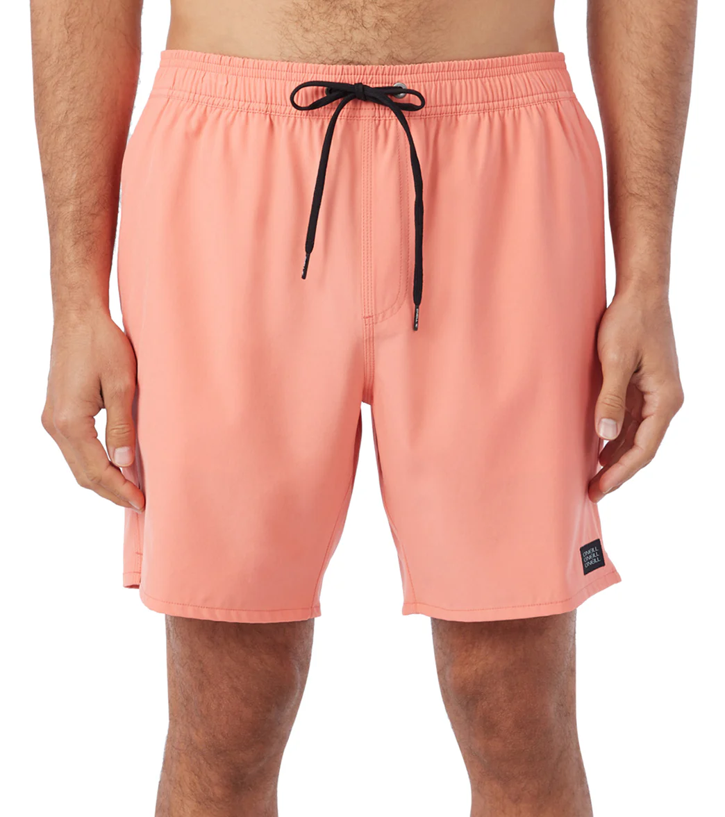 O'Neill Men's 17" Lennox Hermosa Solid Swim Trunks - Image 10