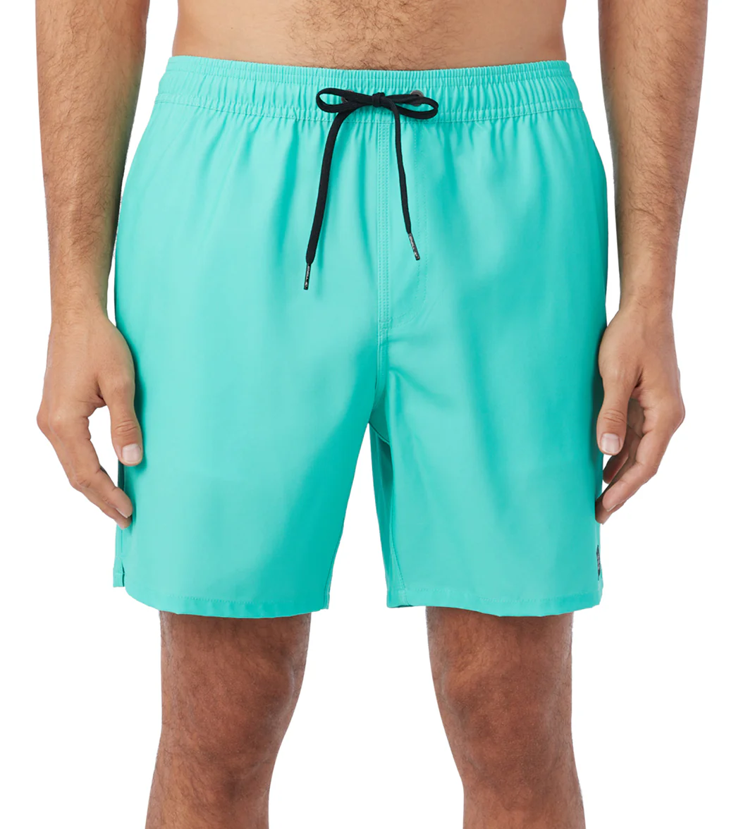 O'Neill Men's 17" Lennox Hermosa Solid Swim Trunks - Image 16
