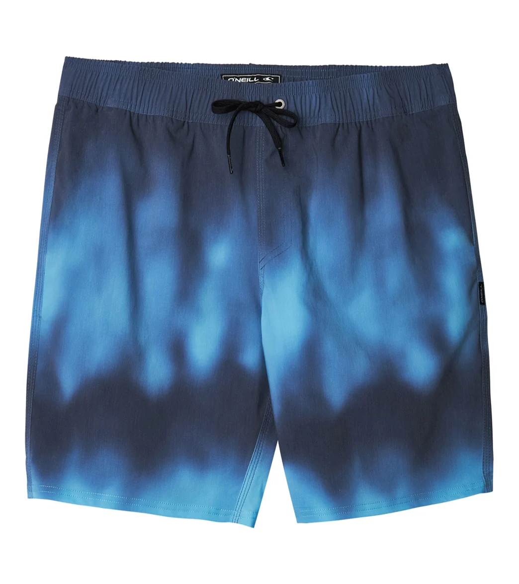 O'Neill Men's 18" Stockton Print Hybrid Swim Trunks - Image 12