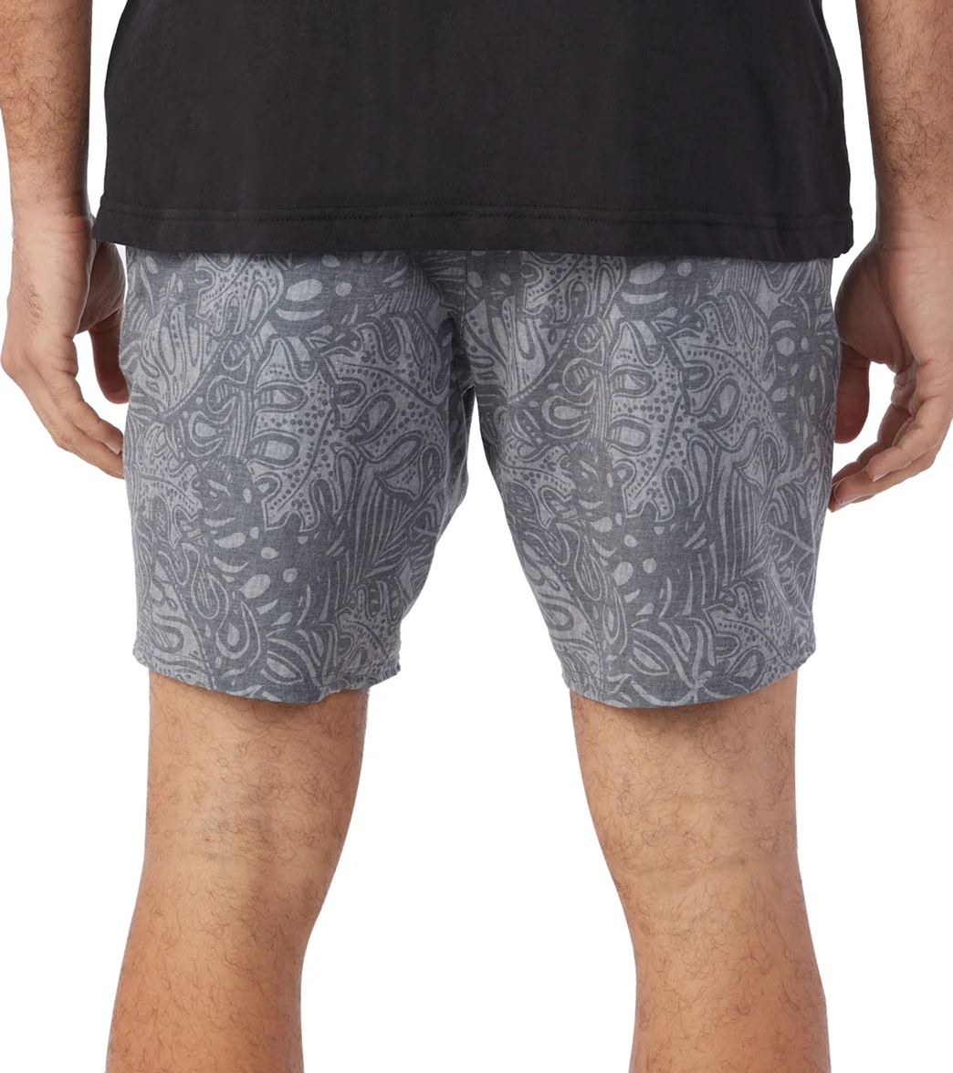 O'Neill Men's 18" Stockton Print Hybrid Swim Trunks - Image 16