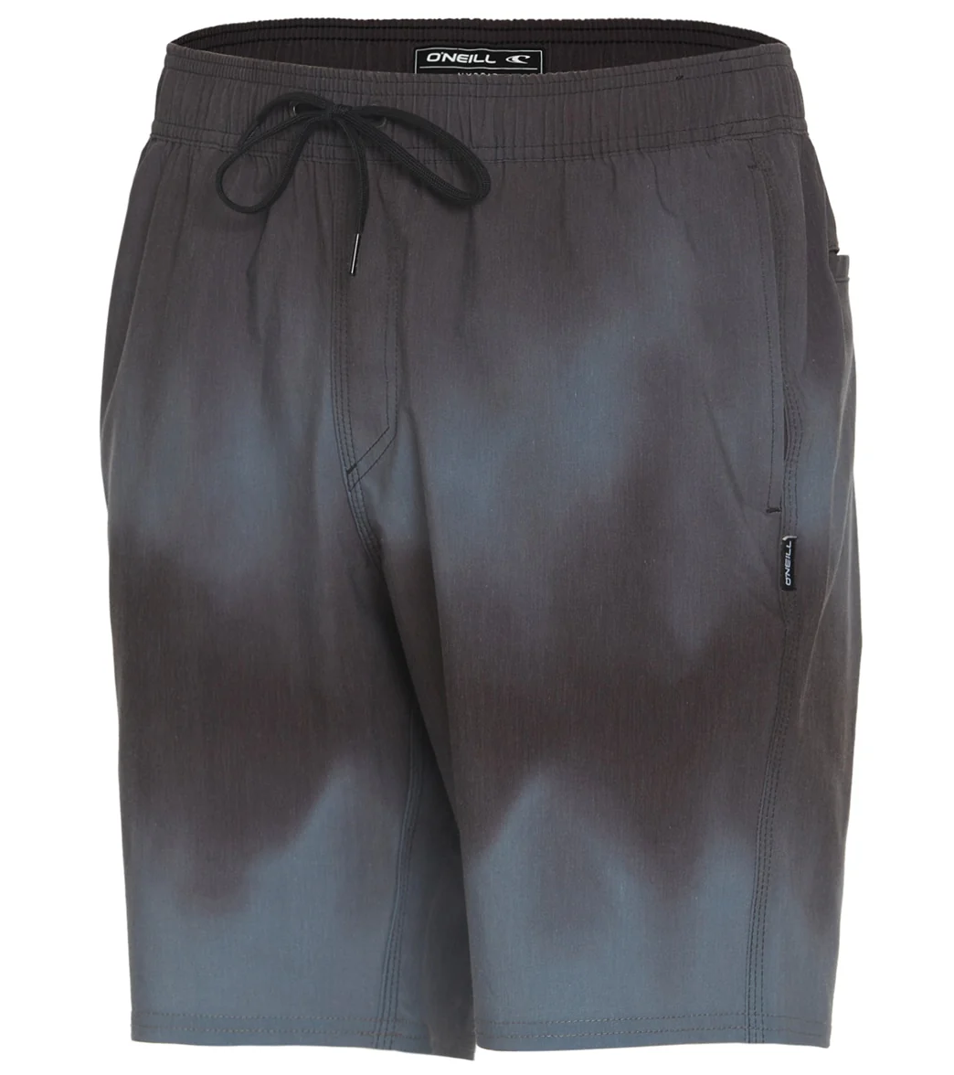 O'Neill Men's 18" Stockton Print Hybrid Swim Trunks - Image 31