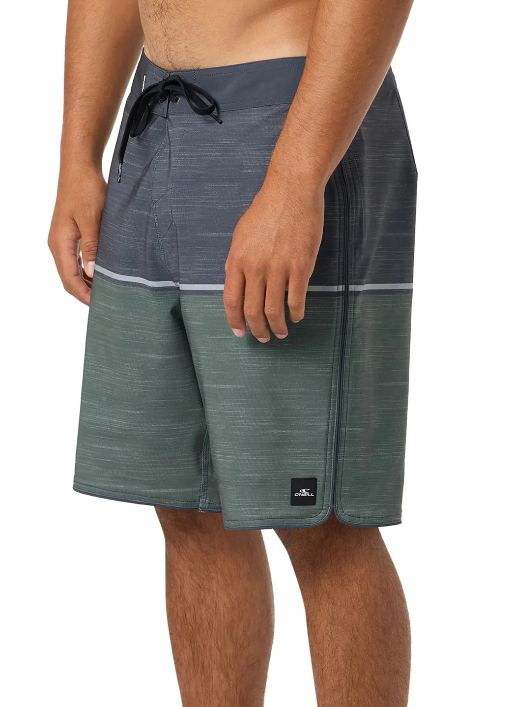 O'Neill Men's 19" Hyperfreak Mysto Block Scallop Board Shorts - Image 3