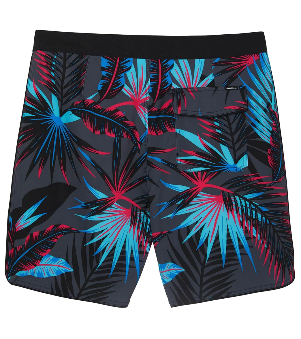 O'Neill Men's 19" Hyperfreak Tropic Shadow Board Shorts - Image 5