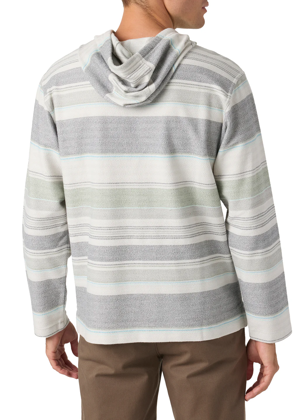 O'Neill Men's Bavaro Stripe Hoodie Poncho - Image 5