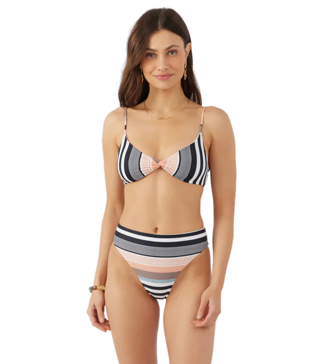 O'Neill Women's Swim Merhaba Stripe Max Bikini Bottom - Image 4