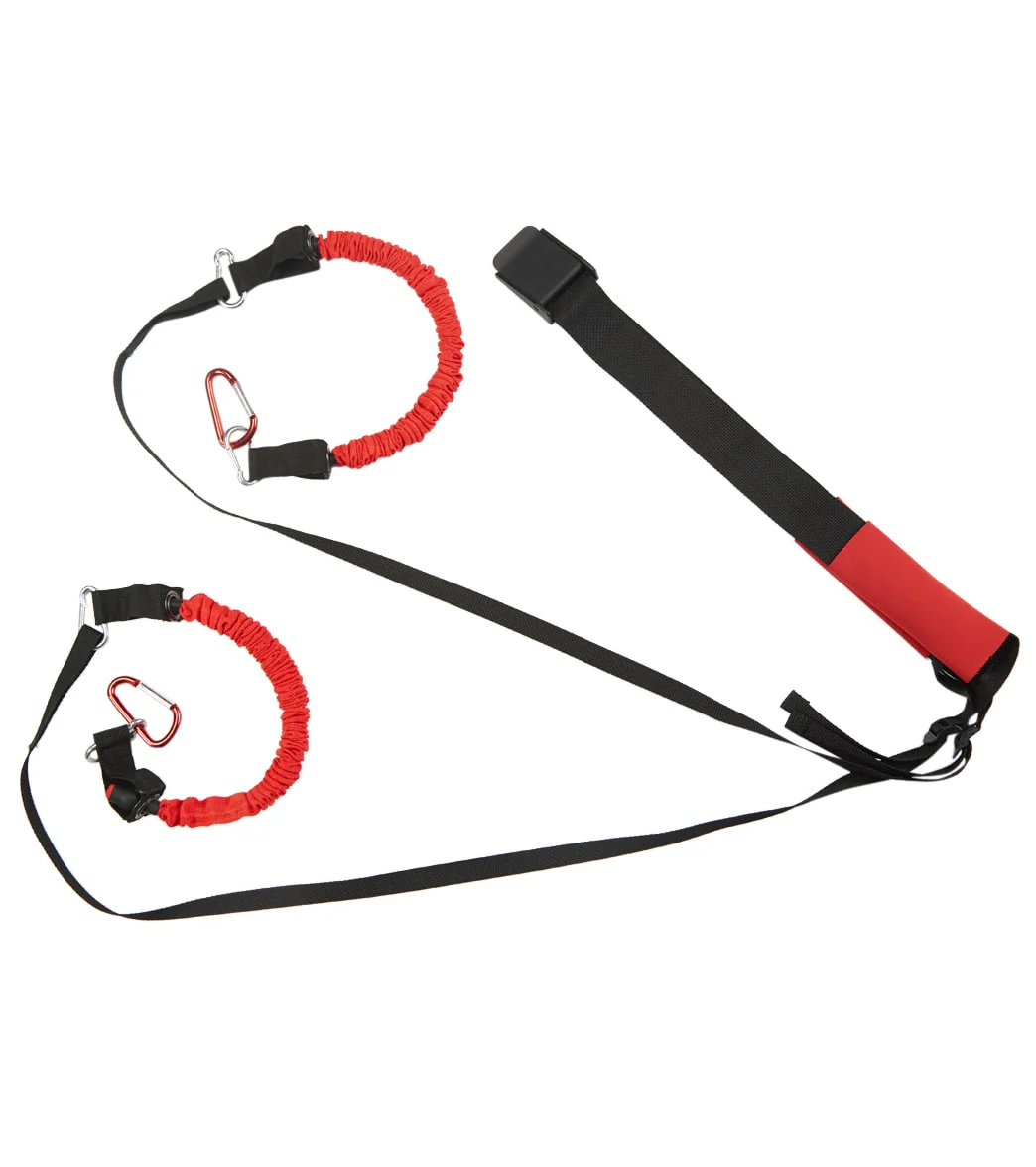 ONEswim Lane Line Stationary Swim Trainer with Quick Change Carabiners