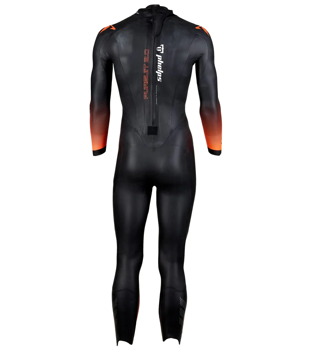 Phelps Men's Pursuit 2.0 Fullsleeve Triathlon Wetsuit - Image 4
