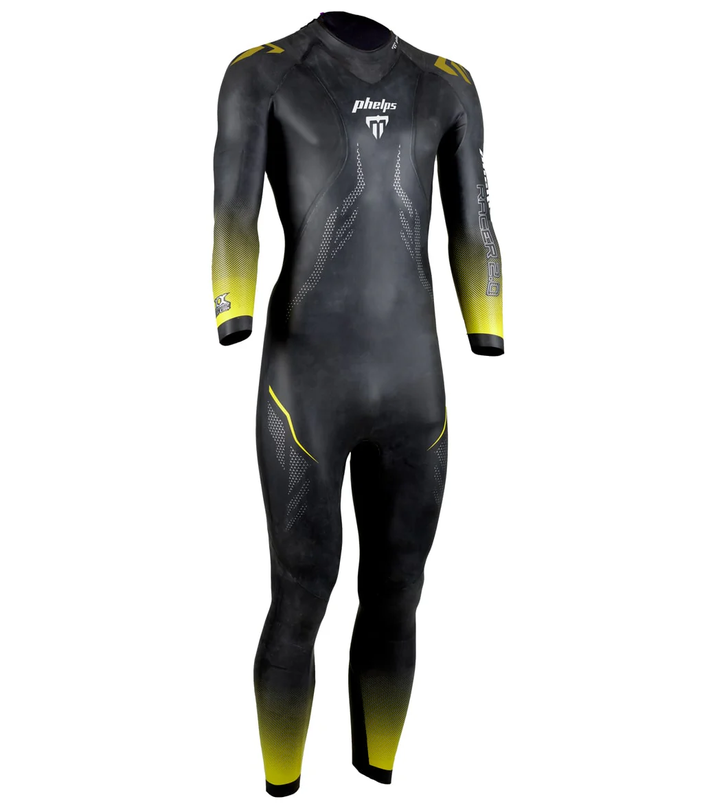 Phelps Men's Racer 2.0 Performance Fullsleeve Triathlon Wetsuit - Image 4