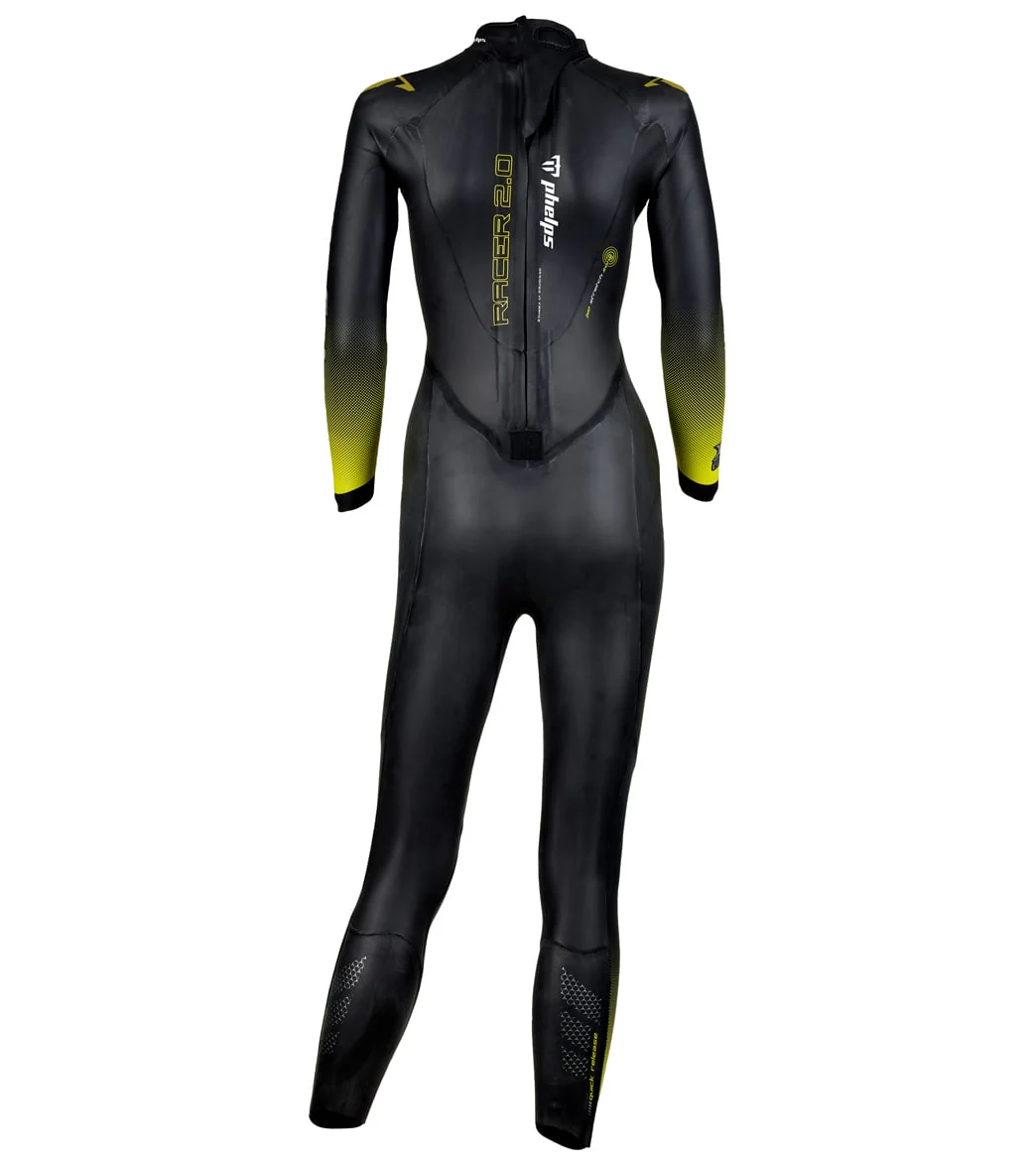 Phelps Women's Racer 2.0 Performance Fullsleeve Triathlon Wetsuit - Image 4