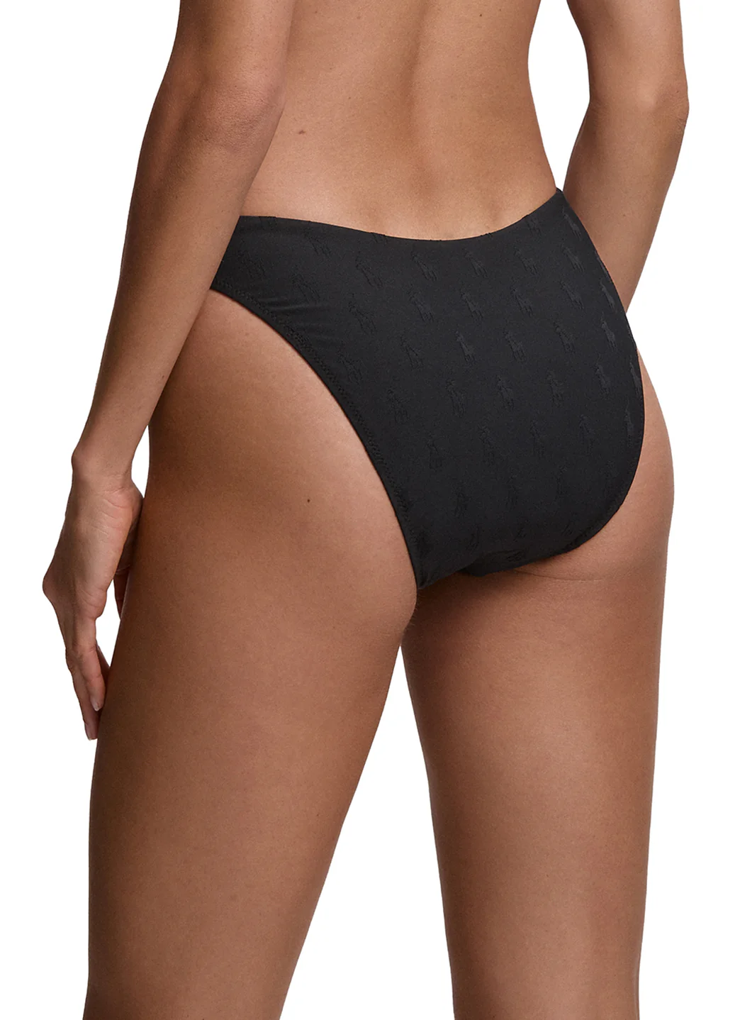 Polo Ralph Lauren Women's Logo Jacquard High Leg Scoop Bikini Bottom - Image 4