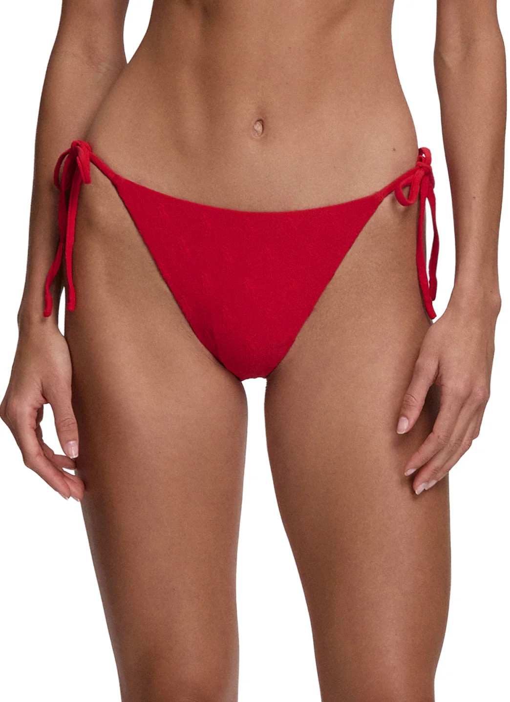 Polo Ralph Lauren Women's Logo Jacquard Ricky String Bikini Bottom - Image 2