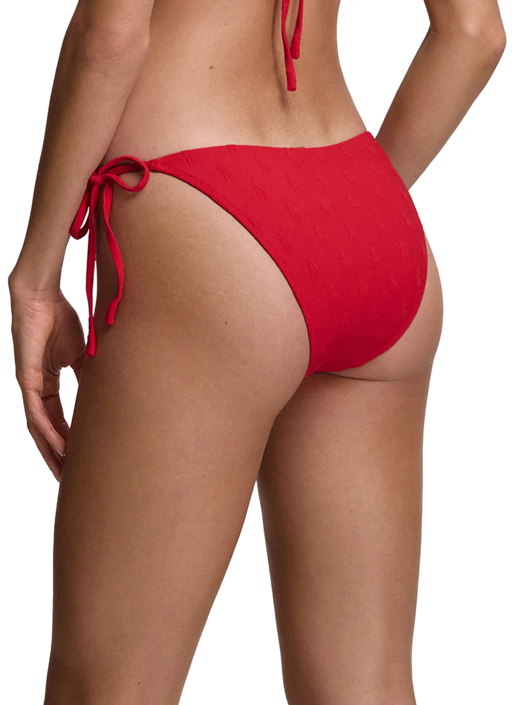 Polo Ralph Lauren Women's Logo Jacquard Ricky String Bikini Bottom - Image 4