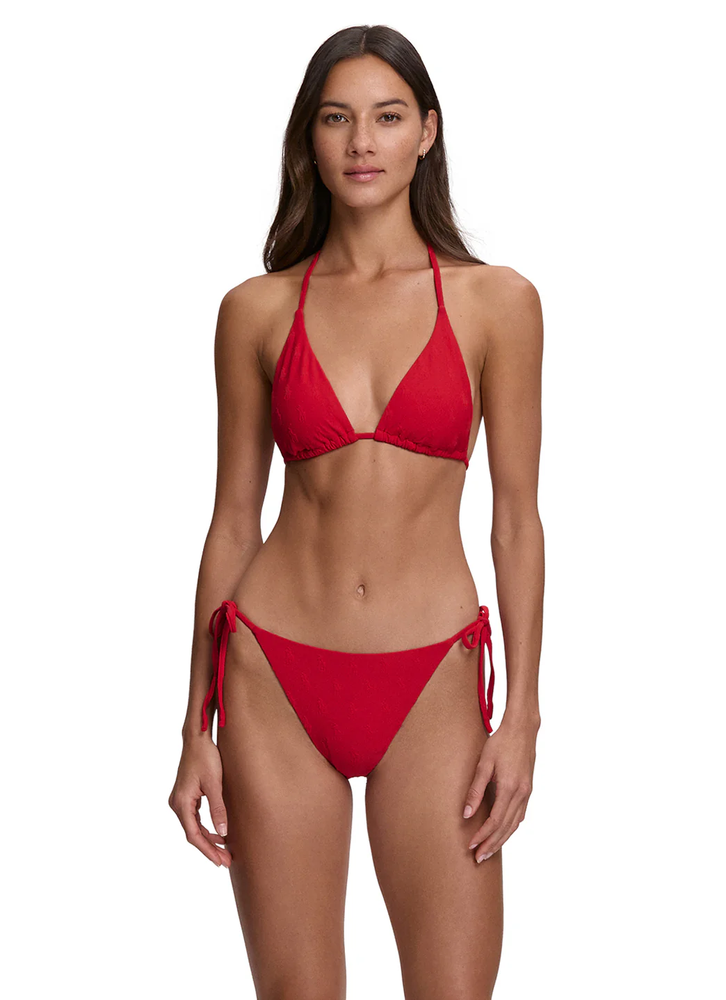 Polo Ralph Lauren Women's Logo Jacquard Ricky String Bikini Bottom - Image 6
