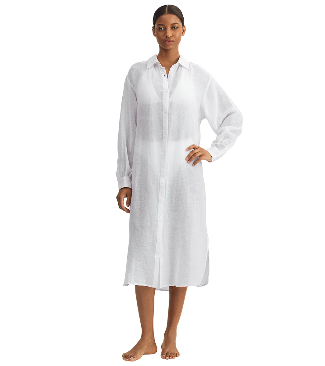 Polo Ralph Lauren Women's Maxi Boyfriend Shirt