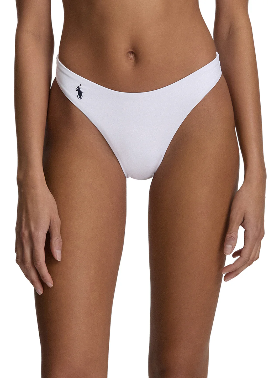 Polo Ralph Lauren Women's USA Logo High Leg Scoop Bikini Bottom - Image 2