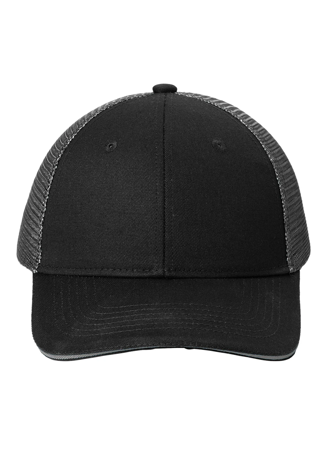 Port Authority Double Mesh Snapback Sandwich Bill Cap - Image 10
