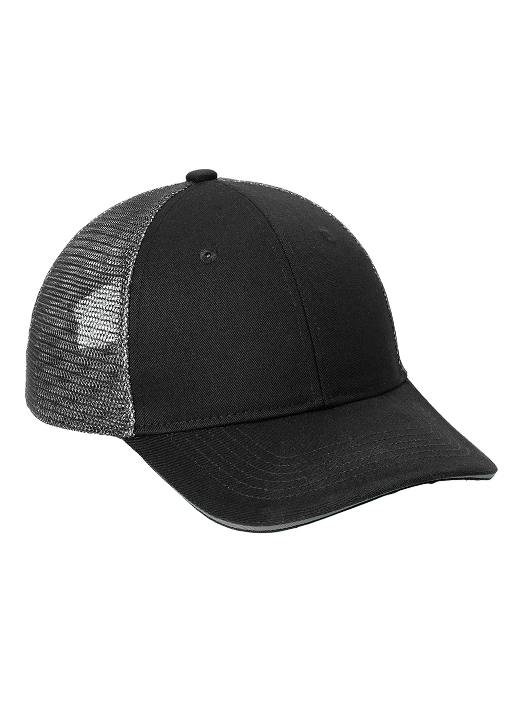 Port Authority Double Mesh Snapback Sandwich Bill Cap - Image 12