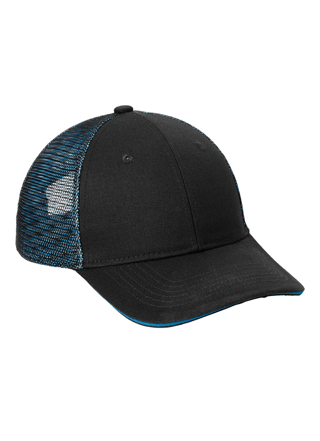 Port Authority Double Mesh Snapback Sandwich Bill Cap - Image 18