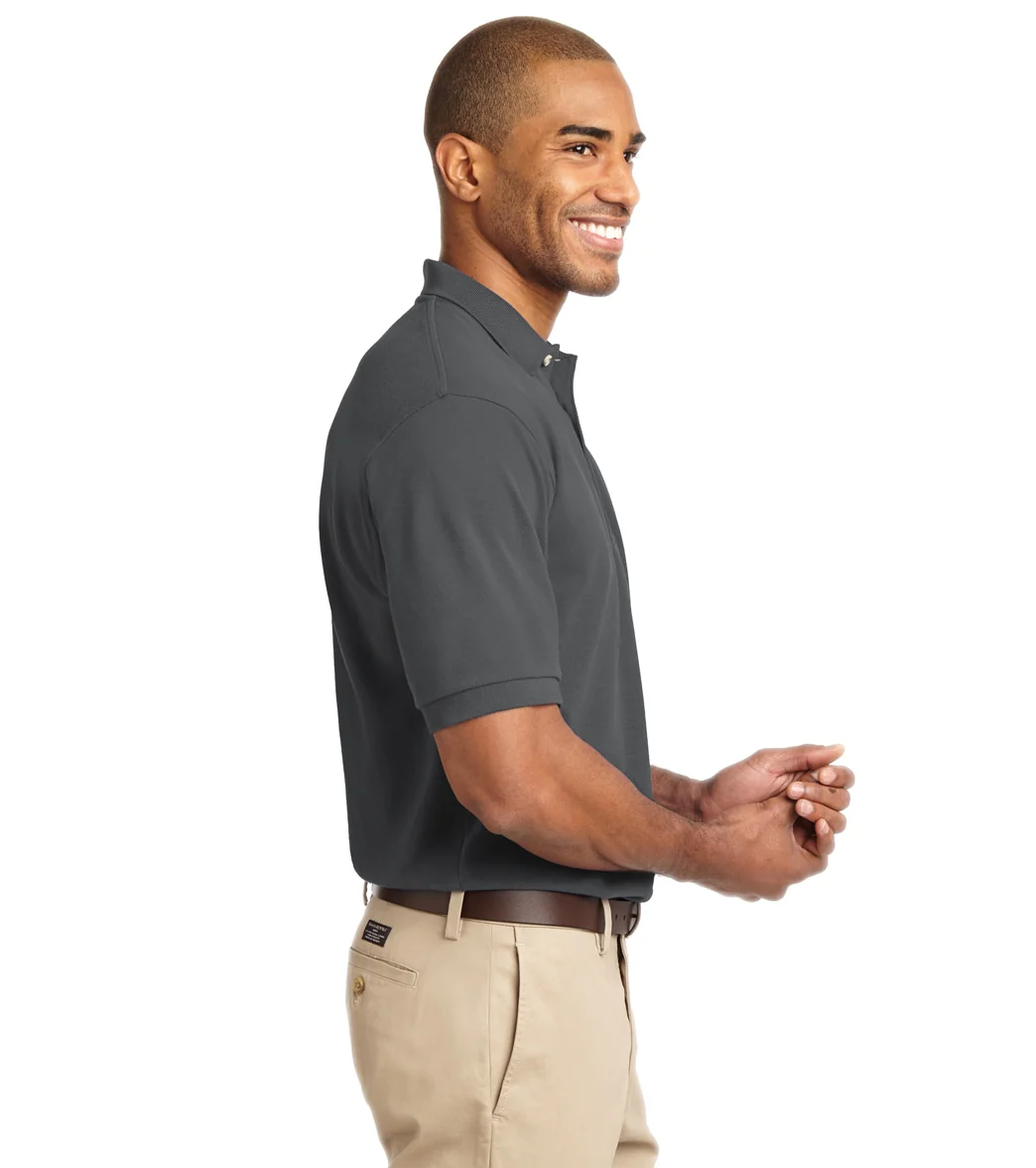 Port Authority Men's Heavyweight Cotton Pique Polo - Image 5